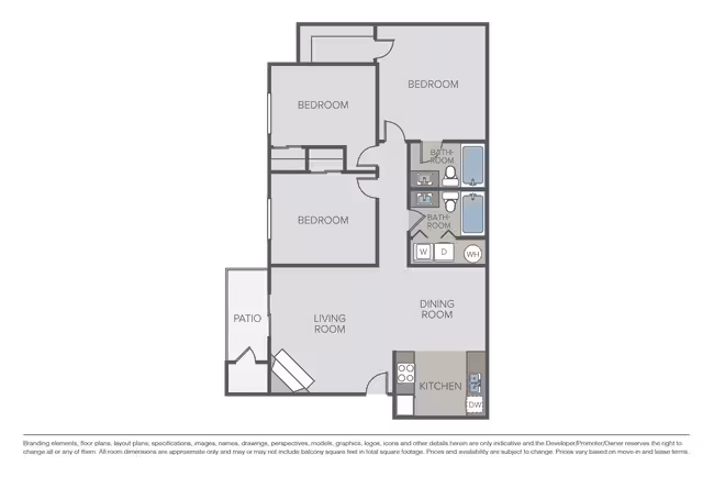Unit LL1096 LL1096 floor plan